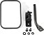 Espelho do Trilho Stubby, Retangular, Preto Texturizado | 11025.20 | Serve para Jeep Wrangler 1997-2018 - Imagem 1