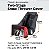 Capa para soprador de neve de duas fases com duto alto, preta, da marca Classic Accessories. - Imagem 2