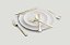 Seguinte tradução do título do produto do inglês para o português brasileiro: Conjunto de Talheres Cambridge Silversmiths Champagne Mirror Brody Hammered com 20 peças, para 4 pessoas. - Imagem 2