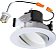 Luz Recessed Integrada LED Branca de 4 polegadas com Guia de Retrorrefletor Ajustável e CCT Selecionável (2700K-5000K) - Imagem 1