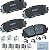 Conjunto de pastilhas de freio dianteiras de disco de cerâmica Bendix Priority 1 para Lexus CT200h 2017, Toyota Prius C 2016-2012, Yaris 2011-2006, Yaris 2016-201 - Imagem 1