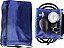 Kit de Pressão Arterial Residencial MABIS MatchMates Aneroid Sphygmomanometer e Estetoscópio de Dupla Cabeça, com Braçadeira de Nylon Calibrada, Qualidade Profissional, Estojo de Transporte, Az - Imagem 2