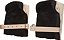 Joelheiras de Couro Resistente CLC Custom Leathercraft 313, Forro Duplo Extra Grosso, Bege. - Imagem 4