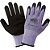 Global Glove 550XFT - Tsunami Grip XFT - Luva revestida com tecnologia Xtreme Foam - Médio, Preto, Roxo. - Imagem 1