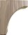 Suportes de madeira Ekena Millwork BKTW04X08X10CVWA Clarksville, 3 1/2 L x 8 P x 10 A, Nogueira - Imagem 3