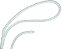 Linha de ancoragem dupla de nylon trançado BoatTector Extreme Max 3006.2951 - 1/2 x 20', branco. - Imagem 3