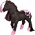 Brinquedo de Banho de Cavalos Breyer Color Changing | Jasmine the Horse | Preto / Rosa com Surpresa Branca | 7 x 7.5 | Brinquedo | Idade 2+ | Modelo #7105 - Imagem 5
