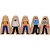 Brinquedos de Madeira de Moradores Comunitários, Cidadãos e Carreiras Diversas, Use com Blocos de Construção, Brincadeira Criativa, Brinquedo de Aprendizado Social e Emocional Durável, Brinquedos - Imagem 3