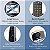 Sistema de telefone sem fio expansível Panasonic DECT 6.0 com atendedor de chamadas e bloqueador de chamadas - 3 aparelhos - KX-TGE633M (Preto Metálico) - Imagem 3