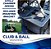 Club Clean - Limpador/Lavador Original de Bola e Taco de Golfe com Suporte de Montagem para Carros de Golfe Design de Câmara Única - Suporte de Garrafa de Areia - Suportes de Montagem para EZGO RX - Imagem 2