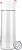 Whiskware Glass BlenderBall Batedor à Prova de Vazamentos Frasco Agitador para Molhos de Salada com Tampa Auto Fechante para Não Derramar, 2.5 Copos, Branco - Imagem 1