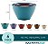 Conjunto de xícaras de medição empilháveis e aninháveis Rachael Ray Tools and Gadgets, 6 peças - Cores Sortidas - Imagem 2