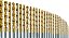 Conjunto sortido de 29 peças de brocas de metal revestidas com nitreto de titânio BOSCH TI29, com estojo incluso com haste tripla para aplicações em aço de alto calibre, metal de baixo calibre e made - Imagem 2
