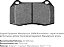 Pastilhas de Freio Traseiras R1 Concepts Optimum OEp 2551-2232-00 - Imagem 2