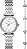 Relógio para mulheres Fossil Carlie Mini com pulseira de aço inoxidável ou couro. - Imagem 1