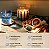 Coleção Al Fresco de Velas Paddywax: Vela Naturalmente Perfumada em Copo de Vidro Reutilizável, 12 Onças, Alecrim + Sal Marinho - Imagem 3