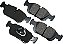 Conjunto de Pastilhas de Freio Akebono-EUR558, CINZA - Imagem 1