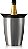 Resfriador Ativo de Champanhe Elegante Vacu Vin - Resfriador Reutilizável de Garrafa de Champanhe - Aço Inoxidável - Resfriador de Prosecco Para Garrafas de Tamanho Padrão - Ch - Imagem 1