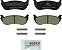 Conjunto de pastilhas de freio de disco premium de cerâmica QuietCast BC881 da BOSCH - Compatível com o Ford Explorer, Explorer Sport Trac; Mercury Mountaineer; TRASEIRO. - Imagem 1