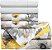Conjunto de lençóis Lush Decor Leah Soft 6 peças, Queen, Amarelo e Cinza - Imagem 3