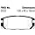 EBC Brakes DP4987R Yellowstuff Street e Track Pastilha de Freio - Imagem 2