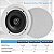 Sistema de Alto-falantes Bluetooth de Montagem Embutida em Parede/Teto de 2 Vias Pyle 5.25 - Conexões Rápidas, Grade Redonda/Quadrada Substituível, Cone de Polipropileno e - Imagem 5