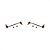 Par de Links da Barra Estabilizadora da Suspensão Dianteira para Toyota Highlander Lexus Camry RX350 Avalon Venza RX330 Solara ES330 RX450h ES300 RX400h RX350L RX450hL KTR-100813 - Imagem 1
