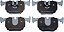 Beck/Arnley 085-1651 Premium ASM Pastilha de Freio - Imagem 2