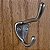 GlideRite Hardware 7014-SN-10 Grande 3 x 3 polegadas Satin Nickel Ganchos para roupões/casacos/chapéus 10 Pack - Imagem 4