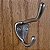 GlideRite Hardware 7014-SN-10 Grande 3 x 3 polegadas Satin Nickel Ganchos para roupões/casacos/chapéus 10 Pack - Imagem 5