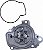 Bomba de água premium para motor Gates 41048 - Imagem 3