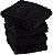 Coleção de panos de prato de luxo DII Chevron, 16x19, Preto, 4 peças - Imagem 3