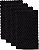 Coleção de panos de prato de luxo DII Chevron, 16x19, Preto, 4 peças - Imagem 2