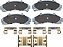 Beck/Arnley 085-6556 Pastilha de Freio Premium com Hardware - Imagem 2