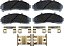 Beck/Arnley 085-6556 Pastilha de Freio Premium com Hardware - Imagem 1