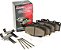 Conjunto de pastilhas de freio traseiro Premium Cerâmico Posi Quiet 105.09540 Centric para anos selecionados do modelo Kia Sorento 2003-2009. - Imagem 1