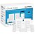 Interruptor de Dimmer Inteligente Lutron Caseta Deluxe (Kit com 2) com Caseta Smart Hub | Funciona com Alexa, Apple Home, Ring, Google Assistant | P-BDG-PKG2W-A | Branco - Imagem 1