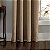 Painel de Cortina com Ilhós Lenox da Curtainworks, 50 x 132 pol, Taupe - Imagem 4