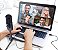 Microfone USB Omnidirecional Aluratek para Laptop, PC e Mac, com Condensador, Suporte Ajustável, para Streaming, Gravação, Podcasting, YouTube, Zoom, (AUVM01F), Preto. - Imagem 2