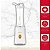 Liquidificador Pessoal Holstein Housewares - Batidas e Smoothies Cremosos, Copos Para Viagem de 20oz Livres de BPA, Design de Elegância Dourada, 250W - Imagem 3