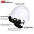Capacete de segurança estilo boné sem ventilação SecureFit H-701SFR-UV, branco, com sensor Uvicator, suspensão de catraca de difusão de pressão de 4 pontos, ANSI Z87.1 - Imagem 3