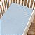 American Baby Company 2 Pacote de Lençóis de Berço Fitted Heavenly Soft Chenille 28 x 52, Quentes e Aconchegantes, Lençol de Chenille Neutro, Azul, para Meninos e Meninas, Serve para Col - Imagem 2