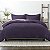 Capa de Edredom de Linho (Roxo) - Experimente o Conforto de Hotel com Maciez Inigualável, Estampas Exclusivas e Cores Sólidas para um Quarto dos Sonhos - Conjunto de Capa de Edredom - Imagem 1