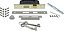 Placa Prairie Nostalgic Warehouse com chave New York Knob, Fechadura - 2.25, Níquel acetinado - Imagem 2