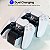 Estação de carregamento TALK WORKS para controle do PS5 para PlayStation 5 - Base de carregamento rápido com suporte e adaptadores USB C duplos destacáveis - Imagem 4