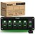 Painel de interruptores de balancim Nilight 5 Gang com iluminação verde, carregador USB duplo de 4,8 A, voltímetro à prova d'água 12V 24V DC, com adesivos fosforescent - Imagem 1