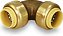 Conexão de Tubo de Cotovelo de 90 Graus da Supply Giant VQF901-5 para Conectar Pex, Cobre, CPVC, 1 Polegada, Pacote de 5 em Latão - Imagem 3