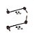 Kit de Ligação da Barra Estabilizadora da Suspensão Dianteira para BMW X5 X6 Sem Direção Adaptativa KTR-100864 - Imagem 1