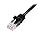 Cabo de remendo StarTech.com Cat5e de 100 pés preto RJ45 UTP com cava - Cabo de remendo de 100 pés - Cabo de remendo Ethernet - Cabo Cat 5e RJ45 macho para macho (45PATCH - Imagem 2