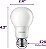 PHILIPS LED Básico Fosco A19, Não-Dimerizável, Tecnologia de Conforto para os Olhos, 1000 Lúmens, Luz do Dia (5000), 10W=75W, Base E26, Pacote com 8 - Imagem 4